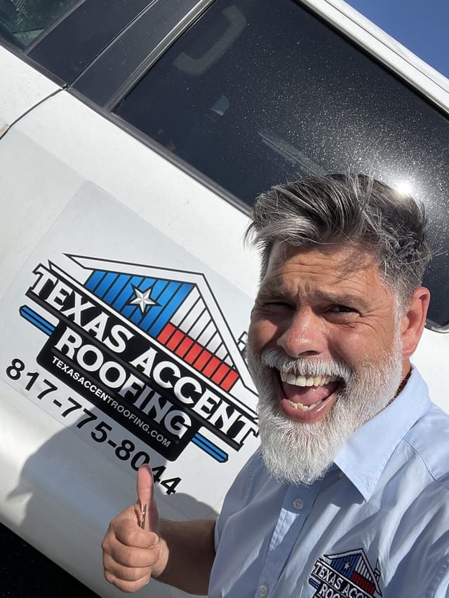 Texas Accent Roofing crew on a local roofing job
